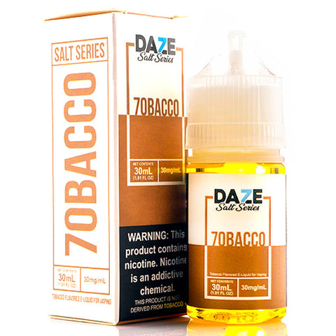 7obacco Salt - 7 Daze E-Juice