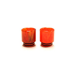 Resin Wide Bore Drip Tip (For Smok TFV8 & TFV12) - Orange