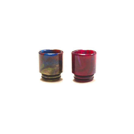 Resin Wide Bore Drip Tip (For Smok TFV8 & TFV12) - red/blue