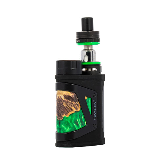 SMOK Scar Mini 80W Starter Kit Green Stabilizing Wood