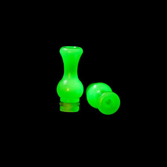 Glow in the dark drip tips