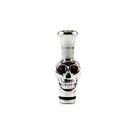Skull Drip Tip Chrome